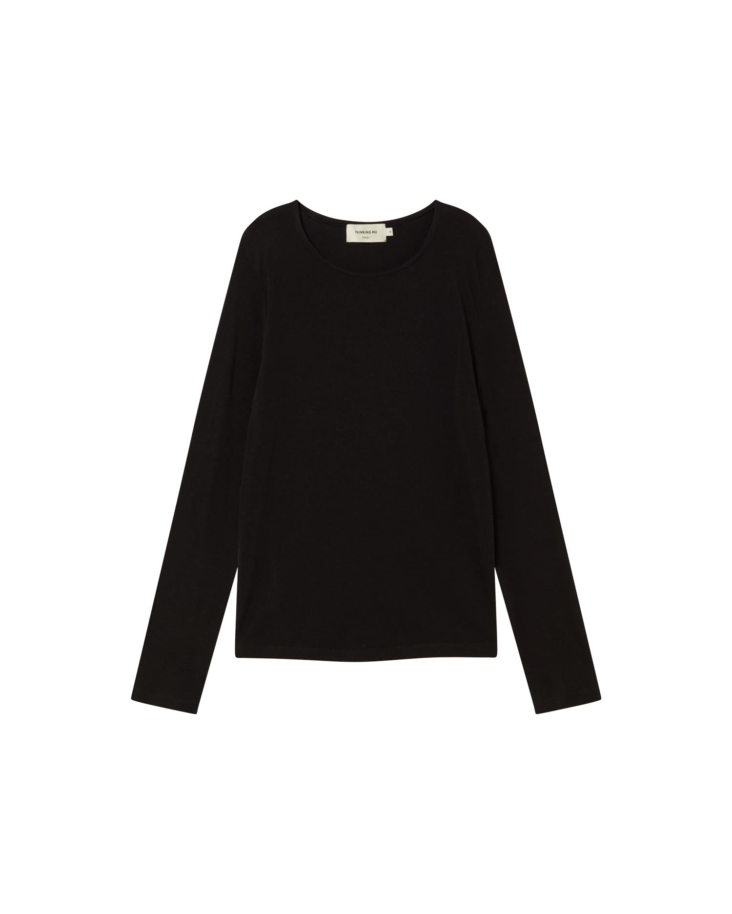 Top negro cachemire Brisa sostenible - silueta 6