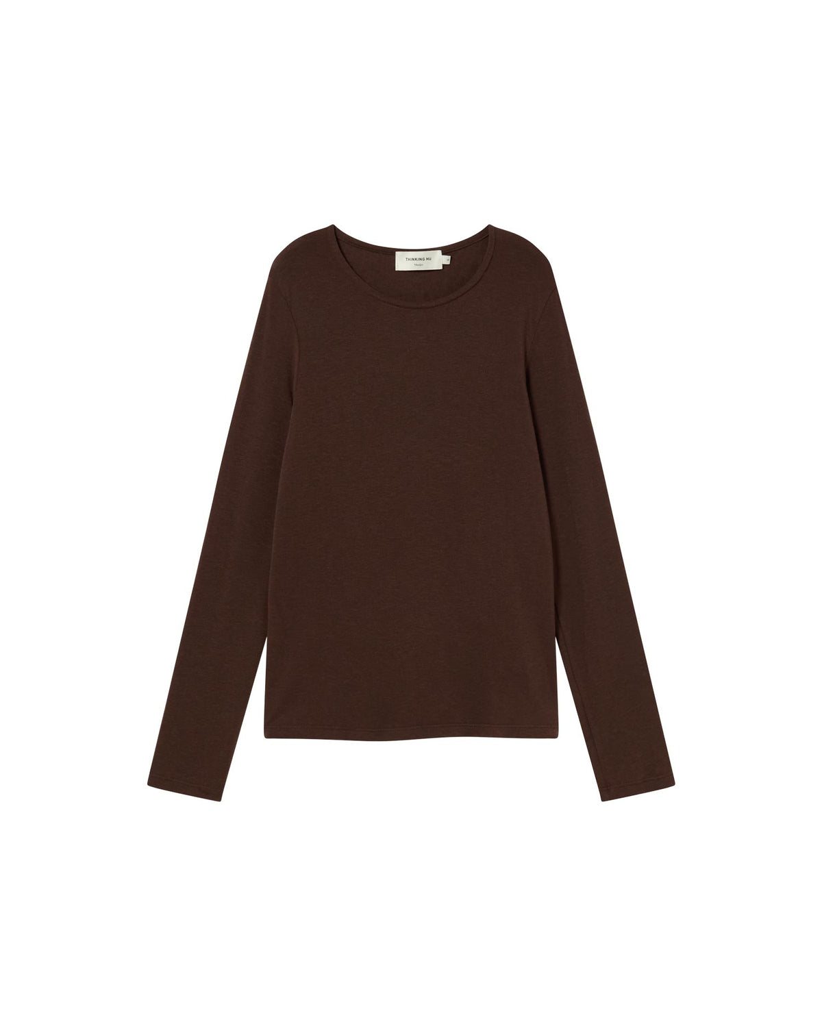 Top marrón cachemire Brisa sostenible - silueta 6