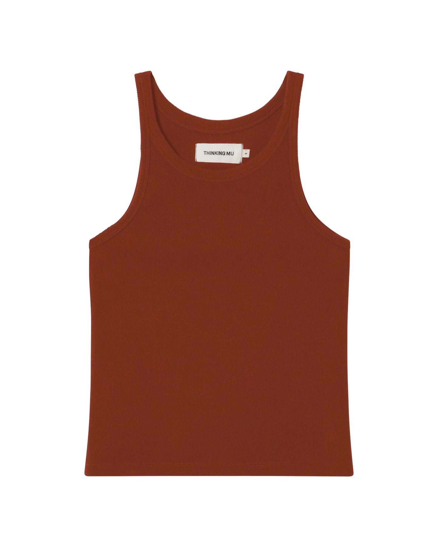 Top marrón Harriet sostenible  - silueta