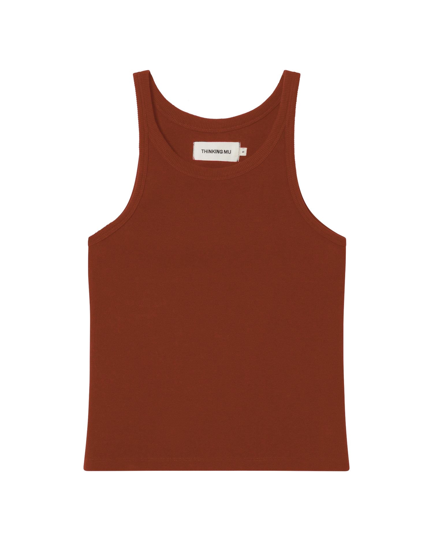 Top marrón Harriet sostenible  - silueta