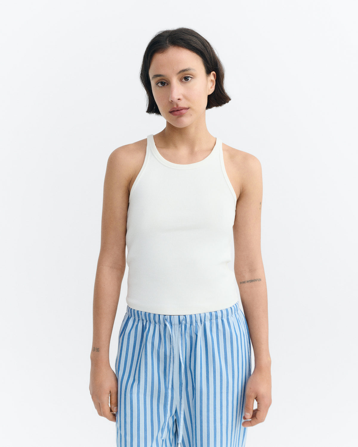 Top halter blanco Harriet sostenible - 2