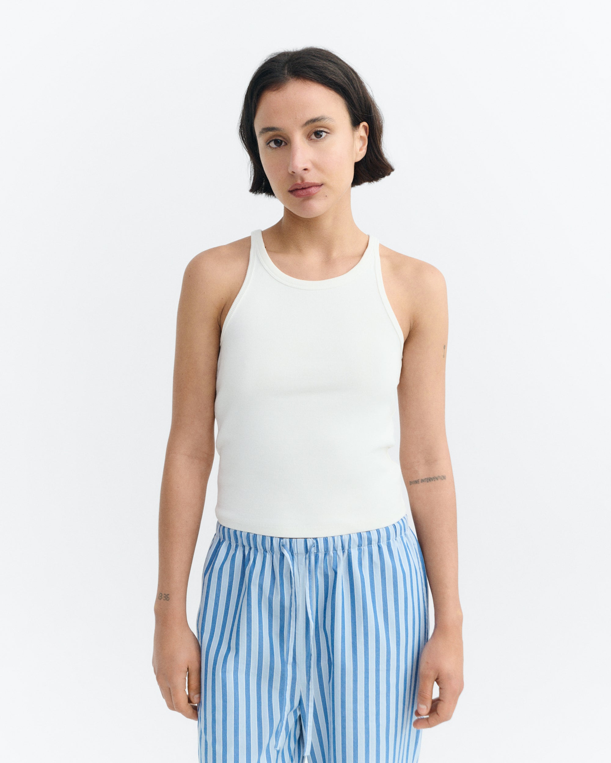 Top halter blanco Harriet sostenible - 2