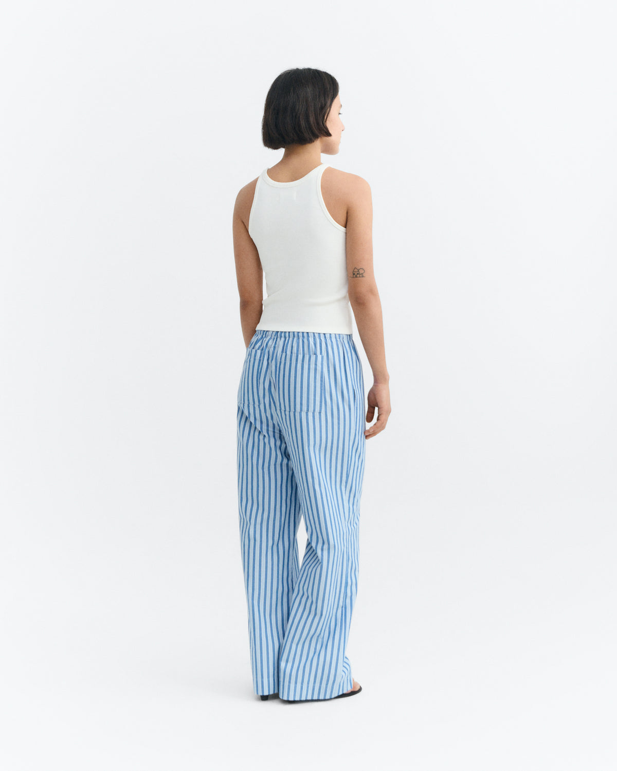 Top halter blanco Harriet sostenible - 4