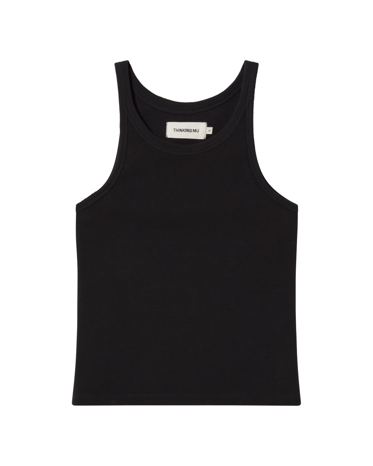 Top negro Harriet sostenible  - silueta