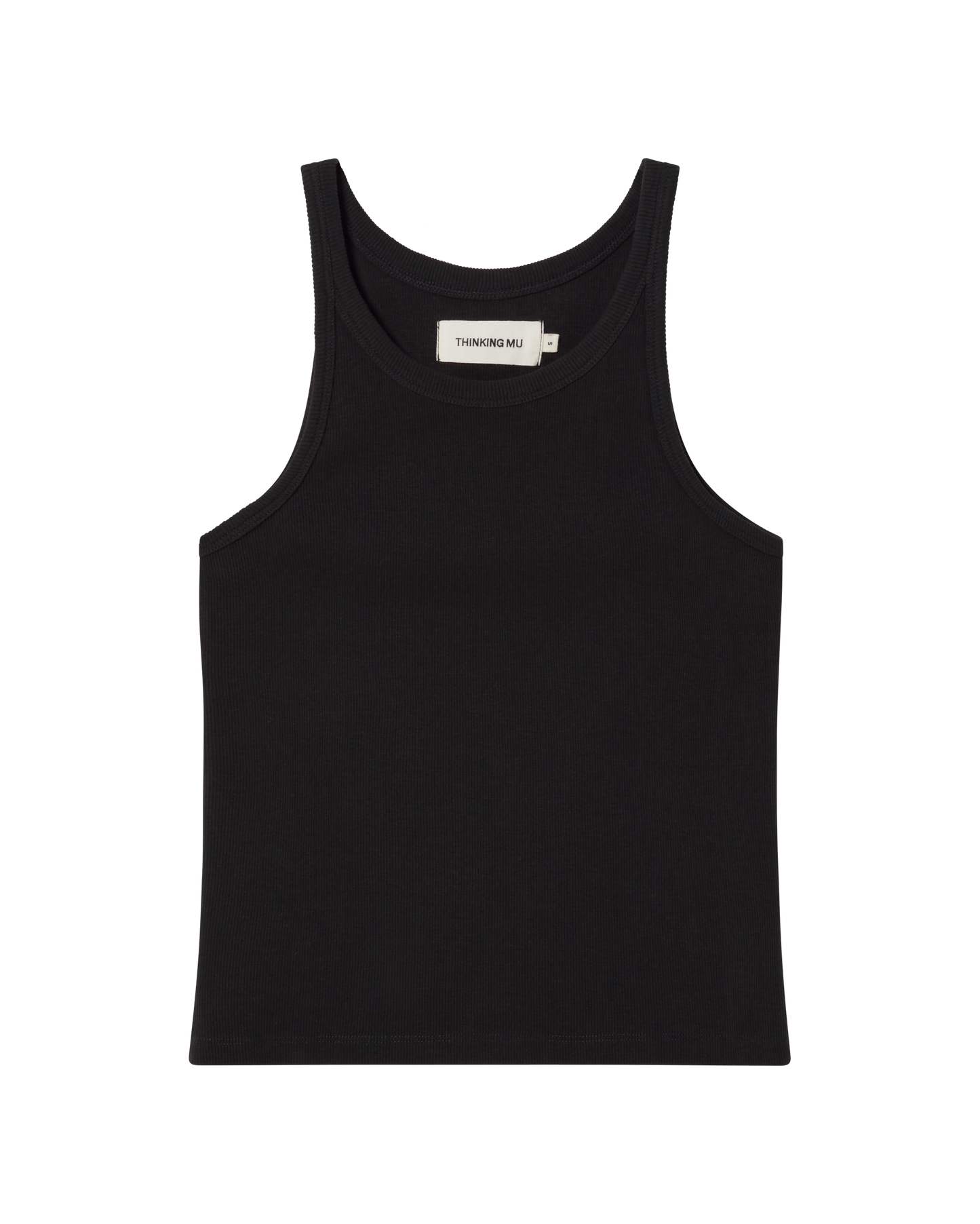 Top negro Harriet sostenible  - silueta