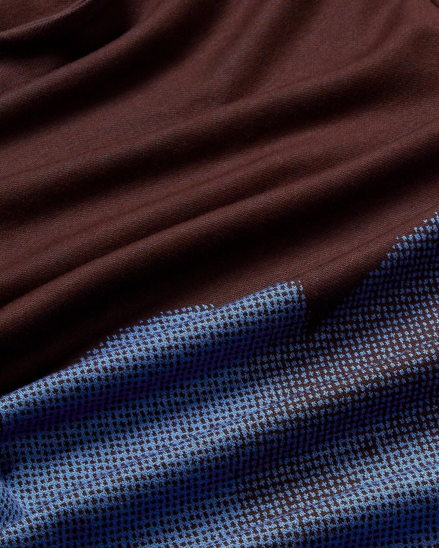 Top marrón flower Vela sostenible - silueta 2