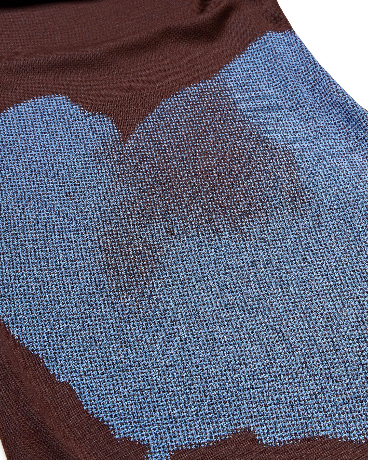 Top marrón flower Vela sostenible - silueta 3