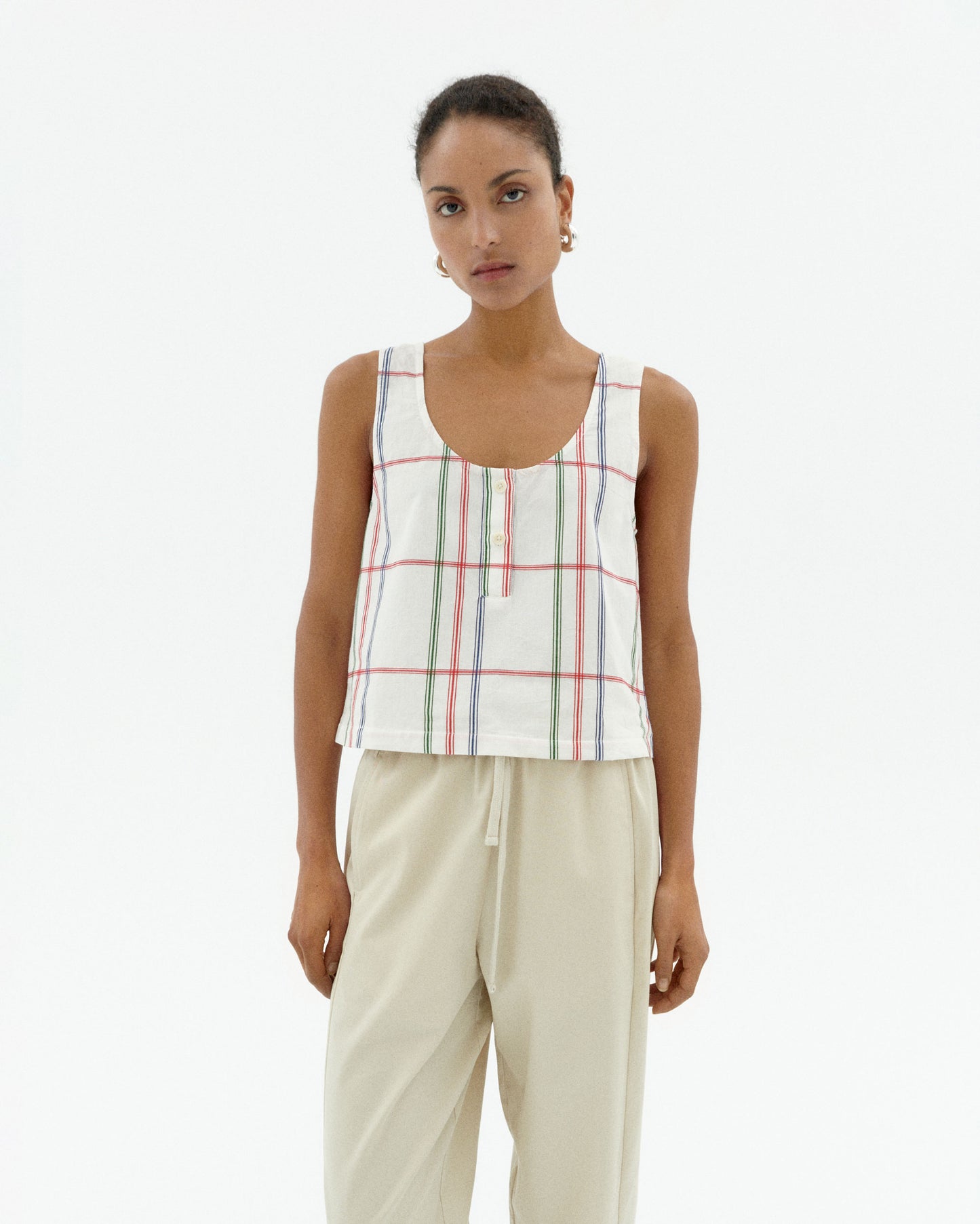 Top rayas multicolor Justine sostenible-1