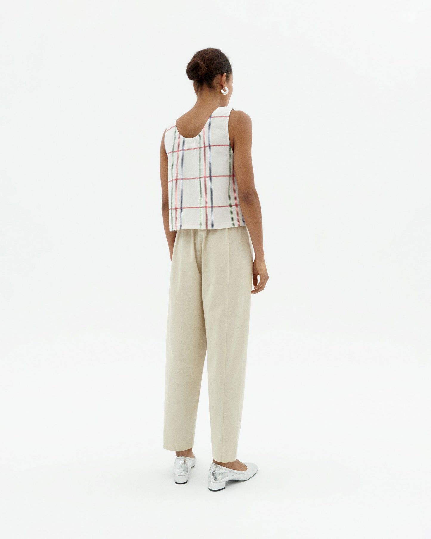 Top rayas multicolor Justine sostenible-4