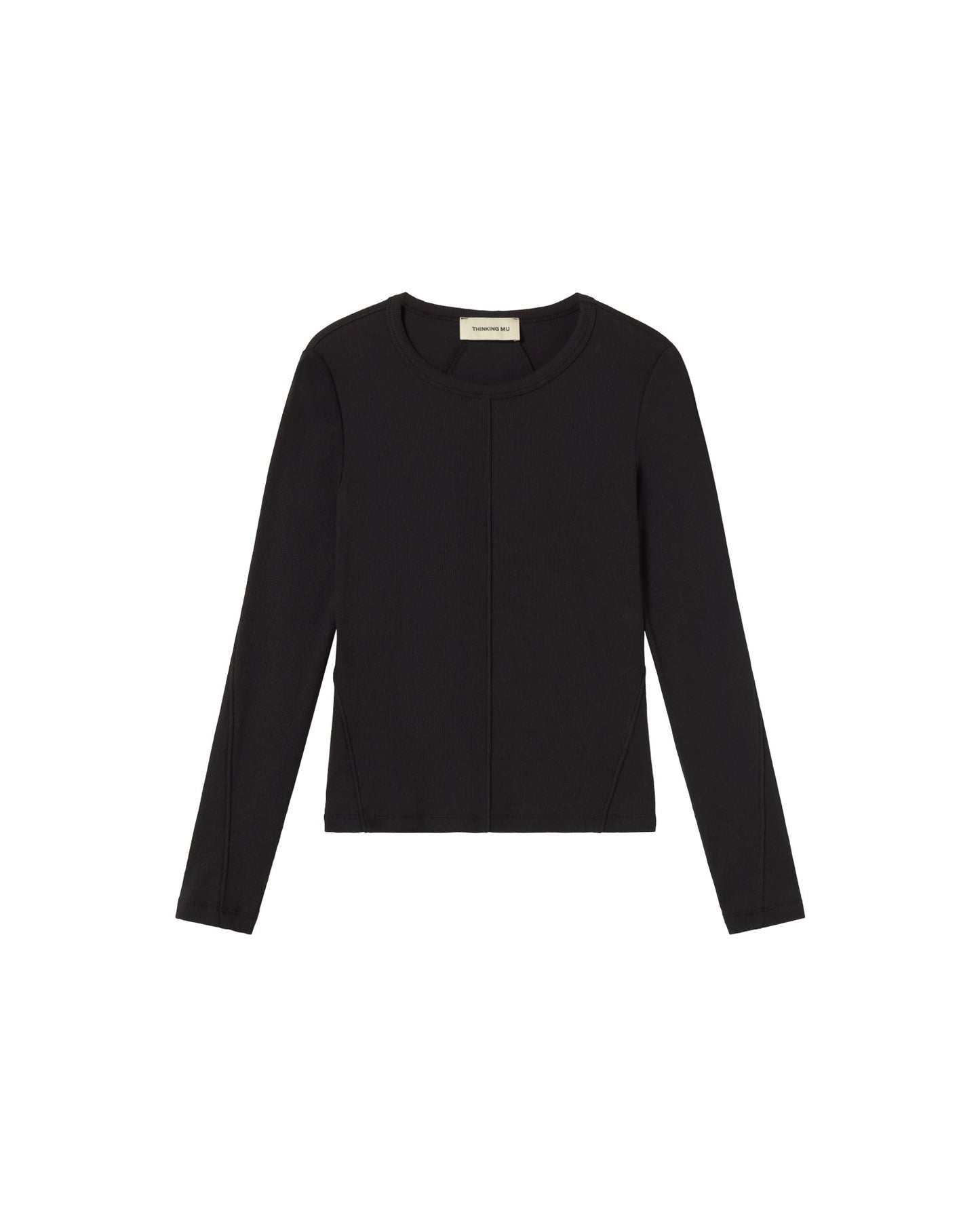 Top negro Susan sostenible - silueta 1