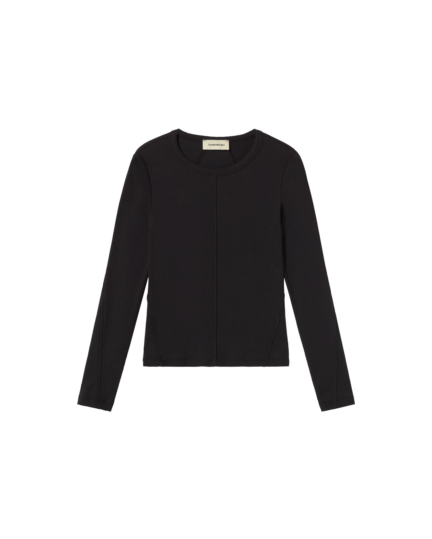 Top negro Susan sostenible - silueta 1