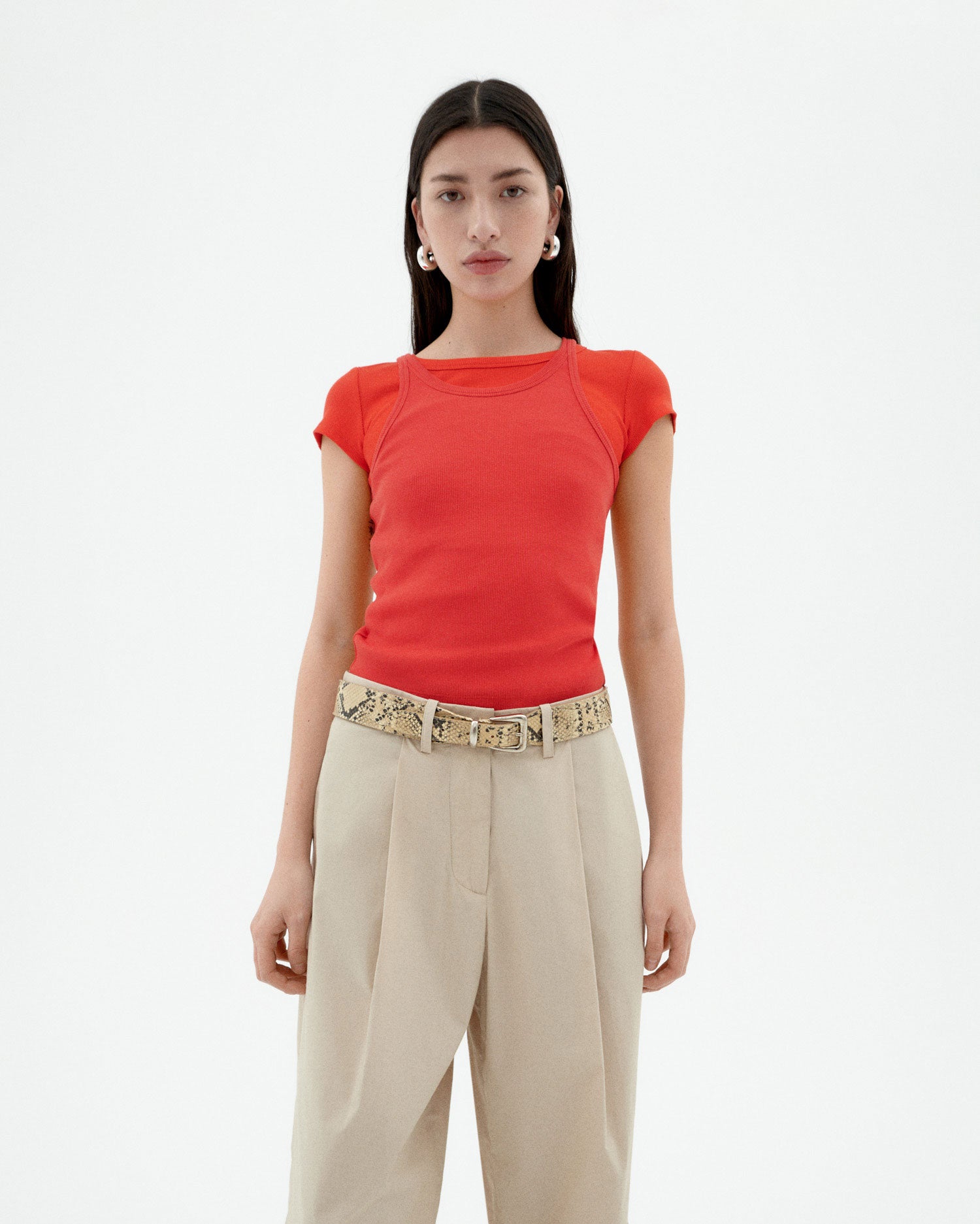 Top rojo Harriet sostenible-1