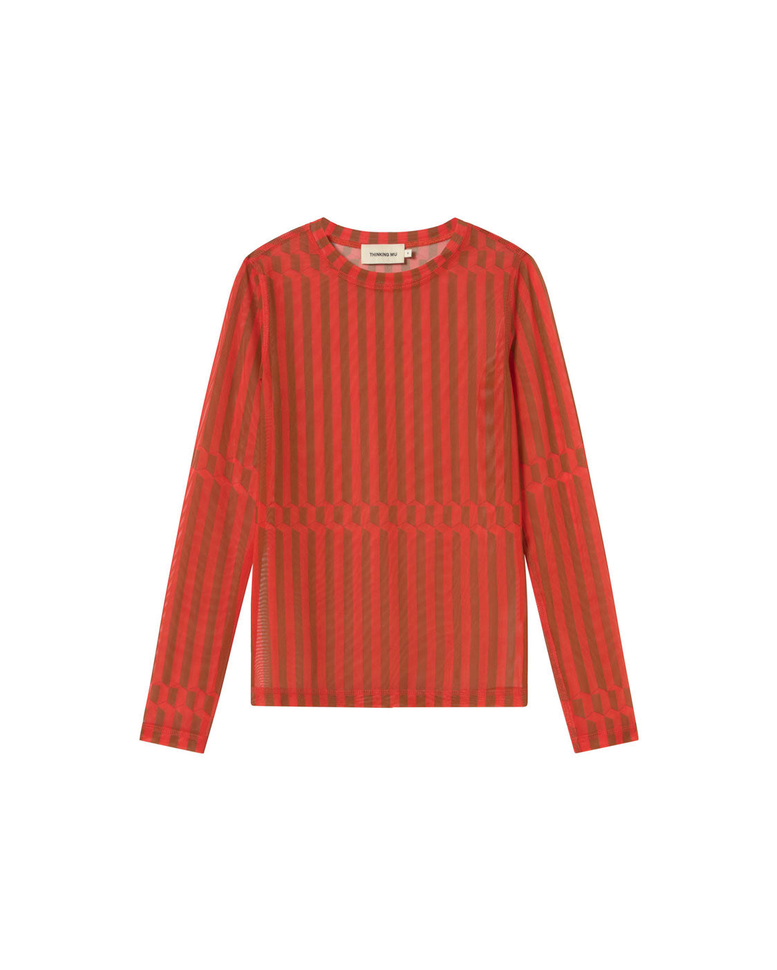 Top naranja esque Tere sostenible silueta - 1