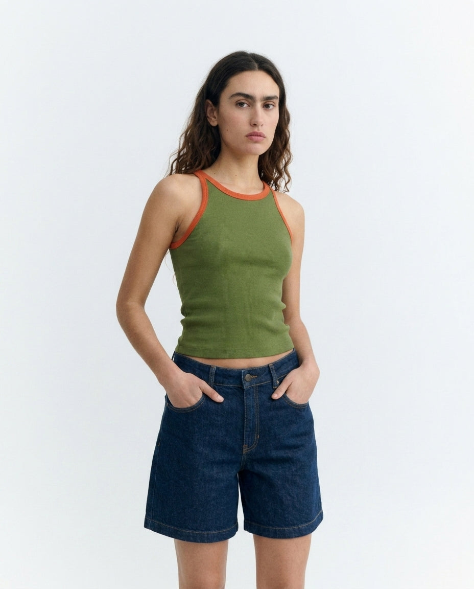 Top verde contraste Harriet sostenible-1.1