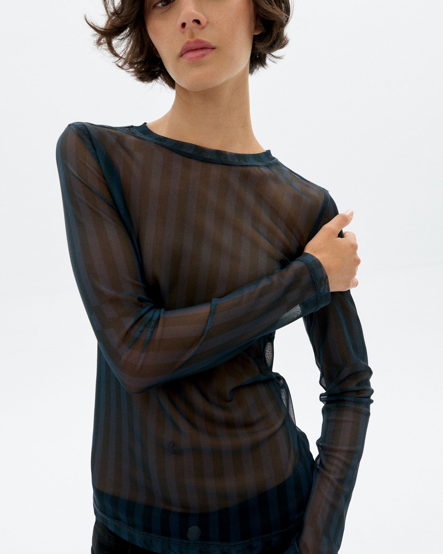 Top azul esque Tere sostenible - 3