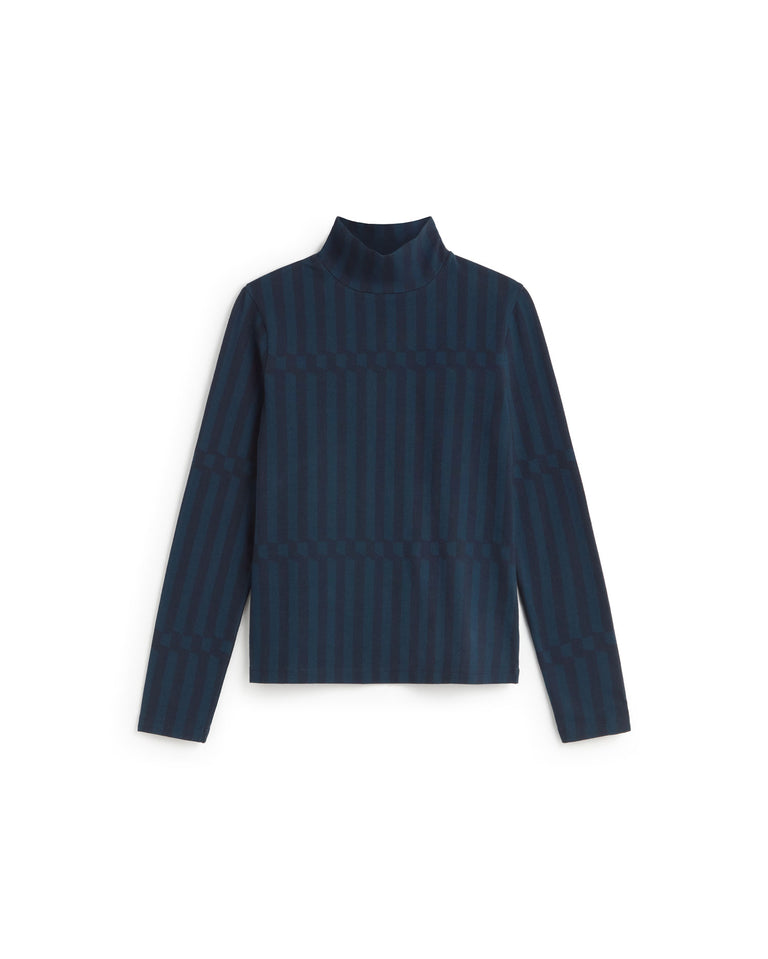 Top rayas azul esque Ellen sostenible silueta - 1