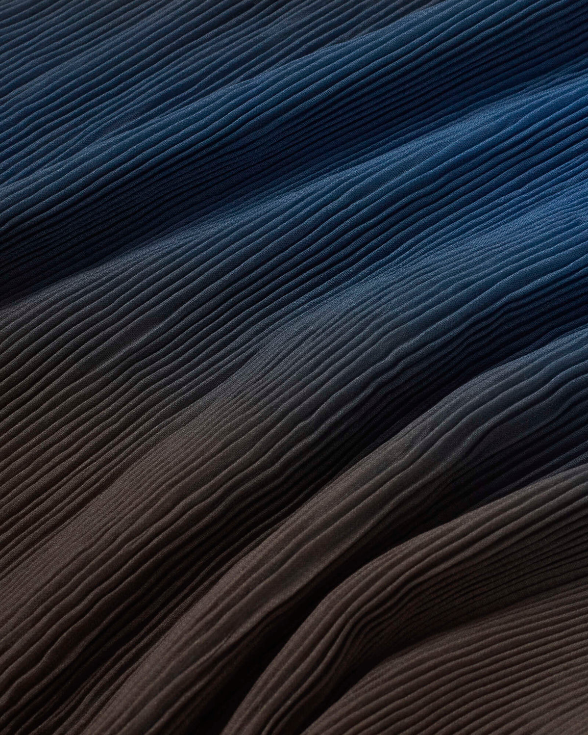 Top plisado marrón glass Dora sostenible silueta - 2