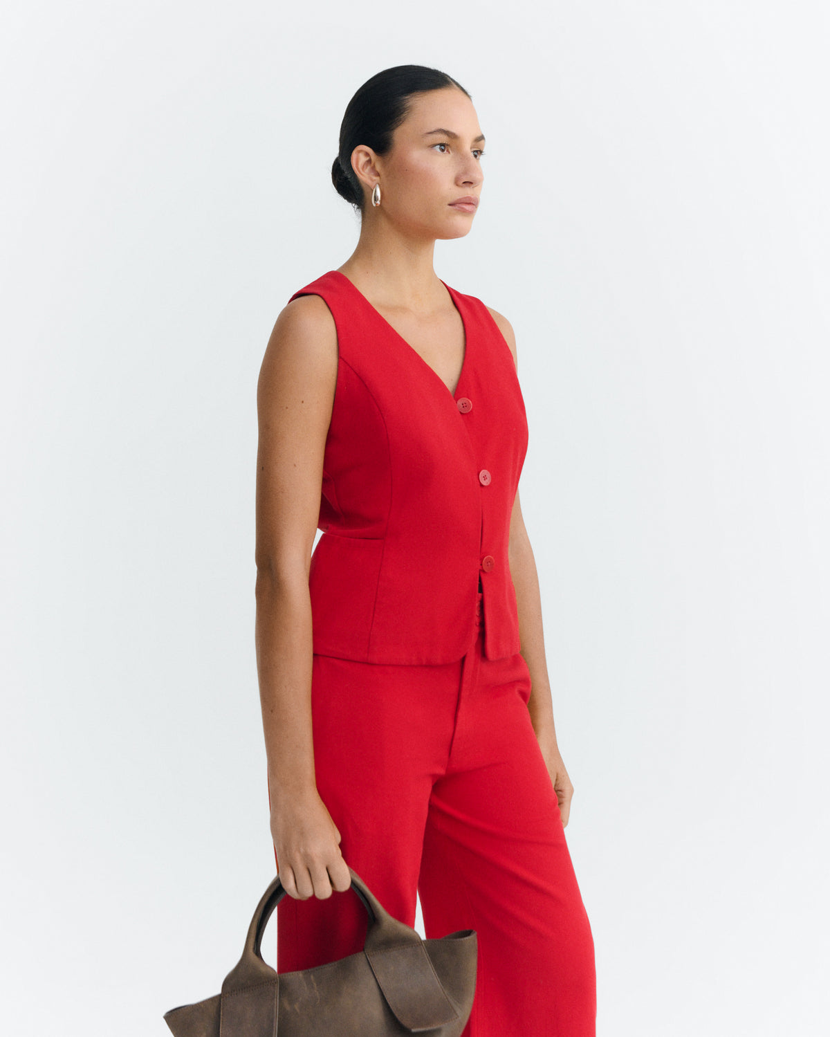 Chaleco rojo Alisa sostenible - 2