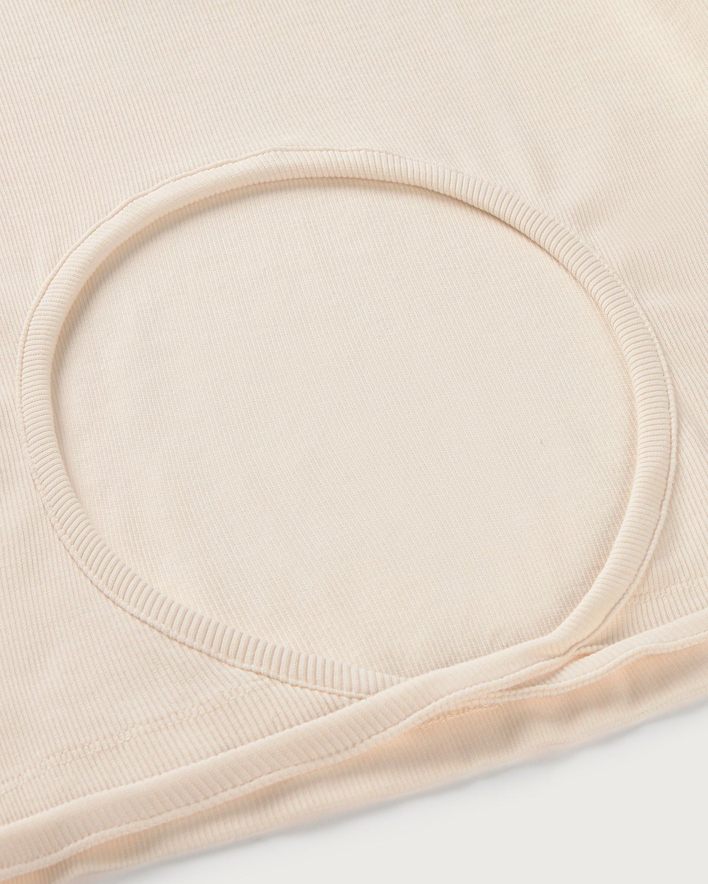 Top slim crudo lazo abertura espalda Rio sostenible silueta - 2