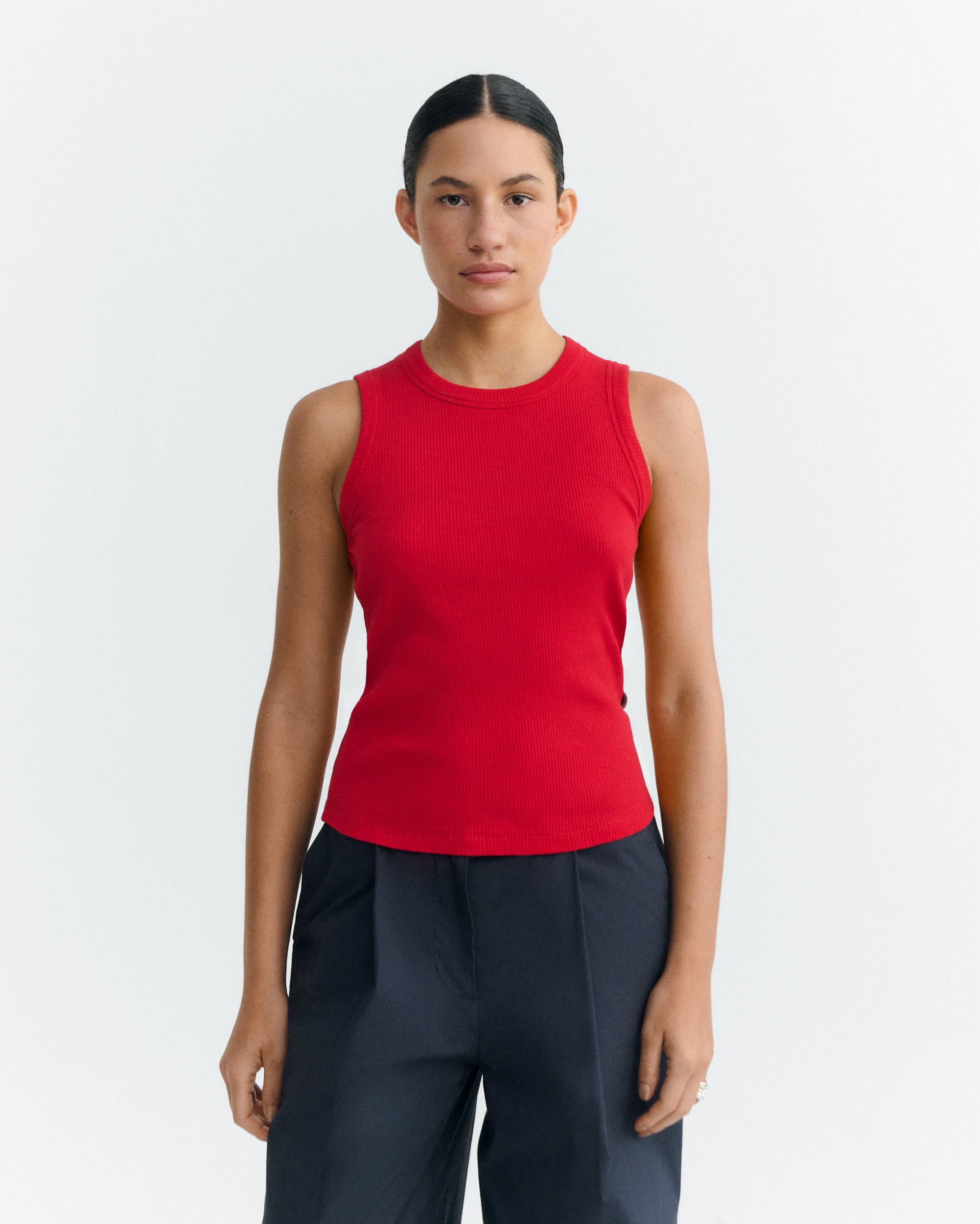 Tank Women's Top Red Juliette | Thinking Mu