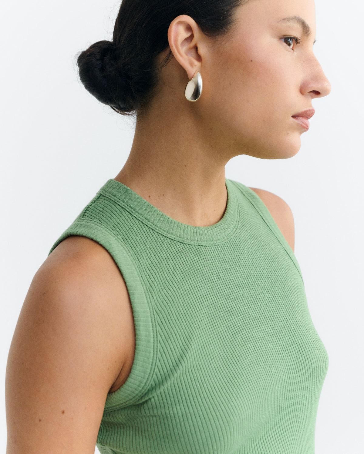 Tank top verde Juliette sostenible - 3