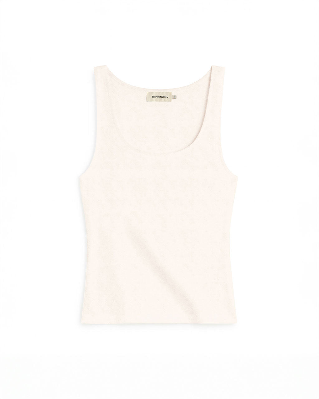 Tank top crudo cashmere Silma - silueta 1