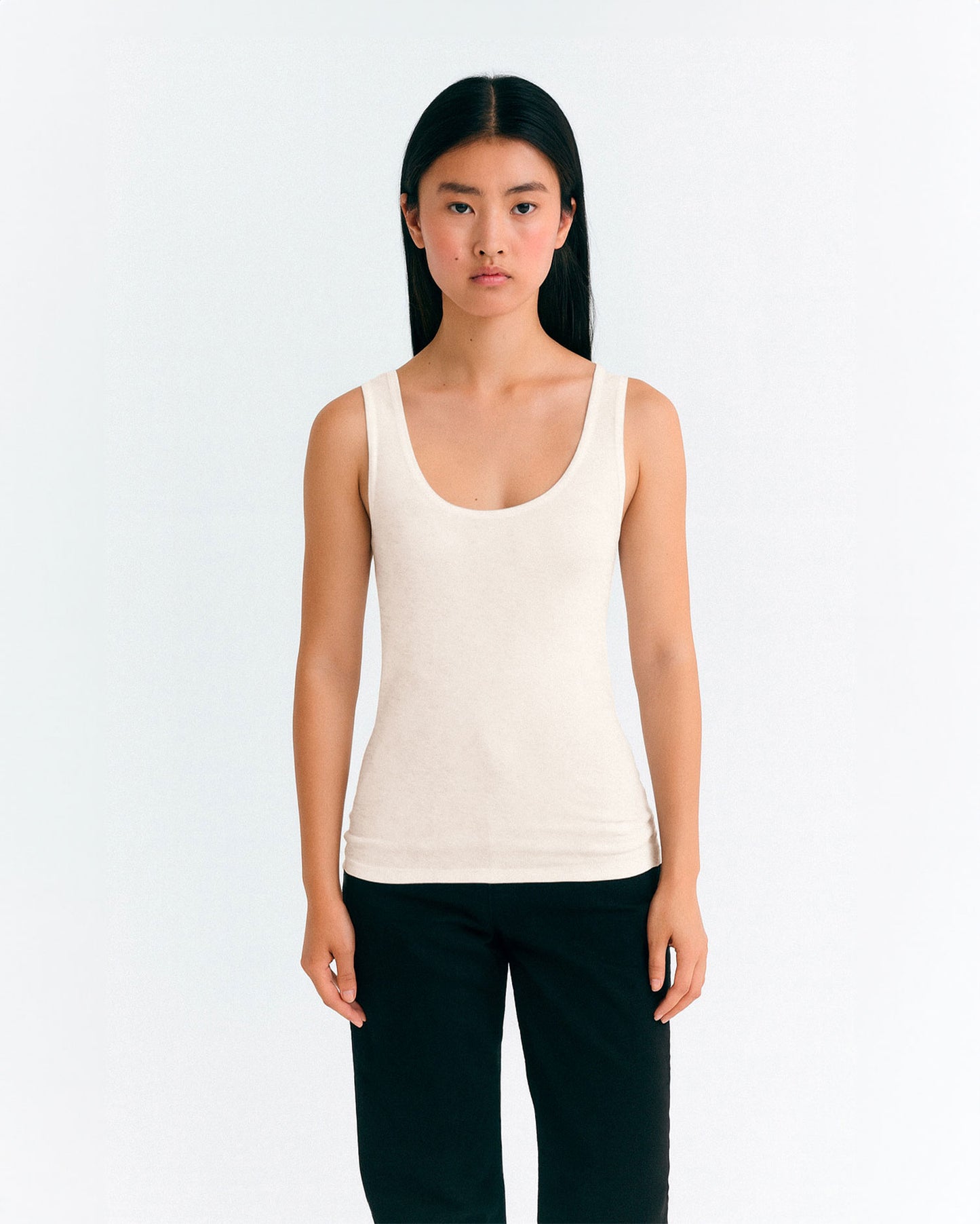 Tank top crudo cashmere Silma - 1