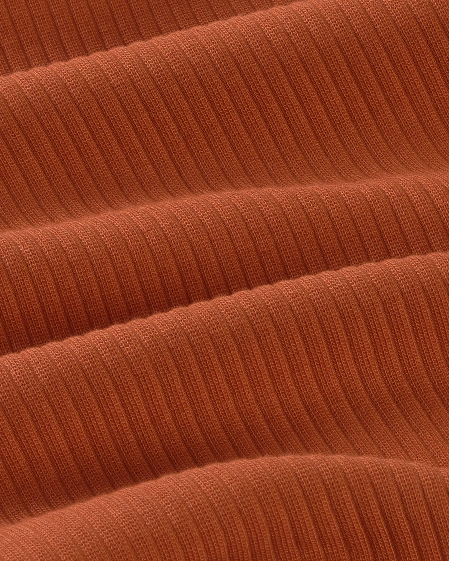 Top rib rojo Julia sostenible silueta - 2