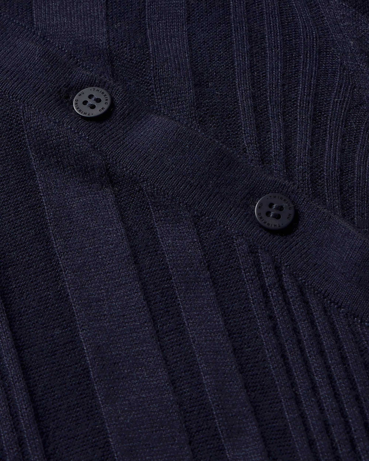 Top punto navy cashmere Dante sostenible silueta - 3