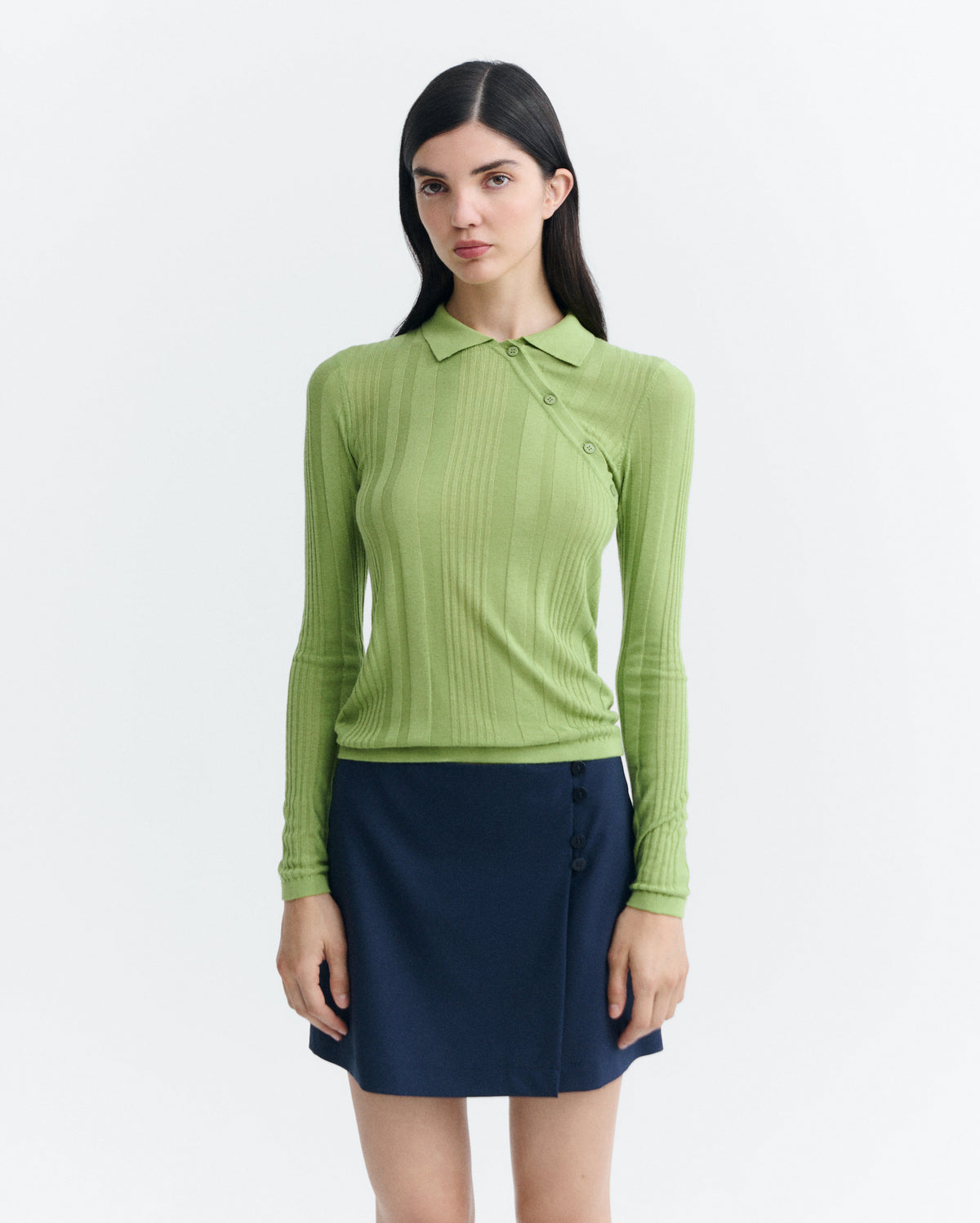 Top punto verde cashmere Dante sostenible - 2