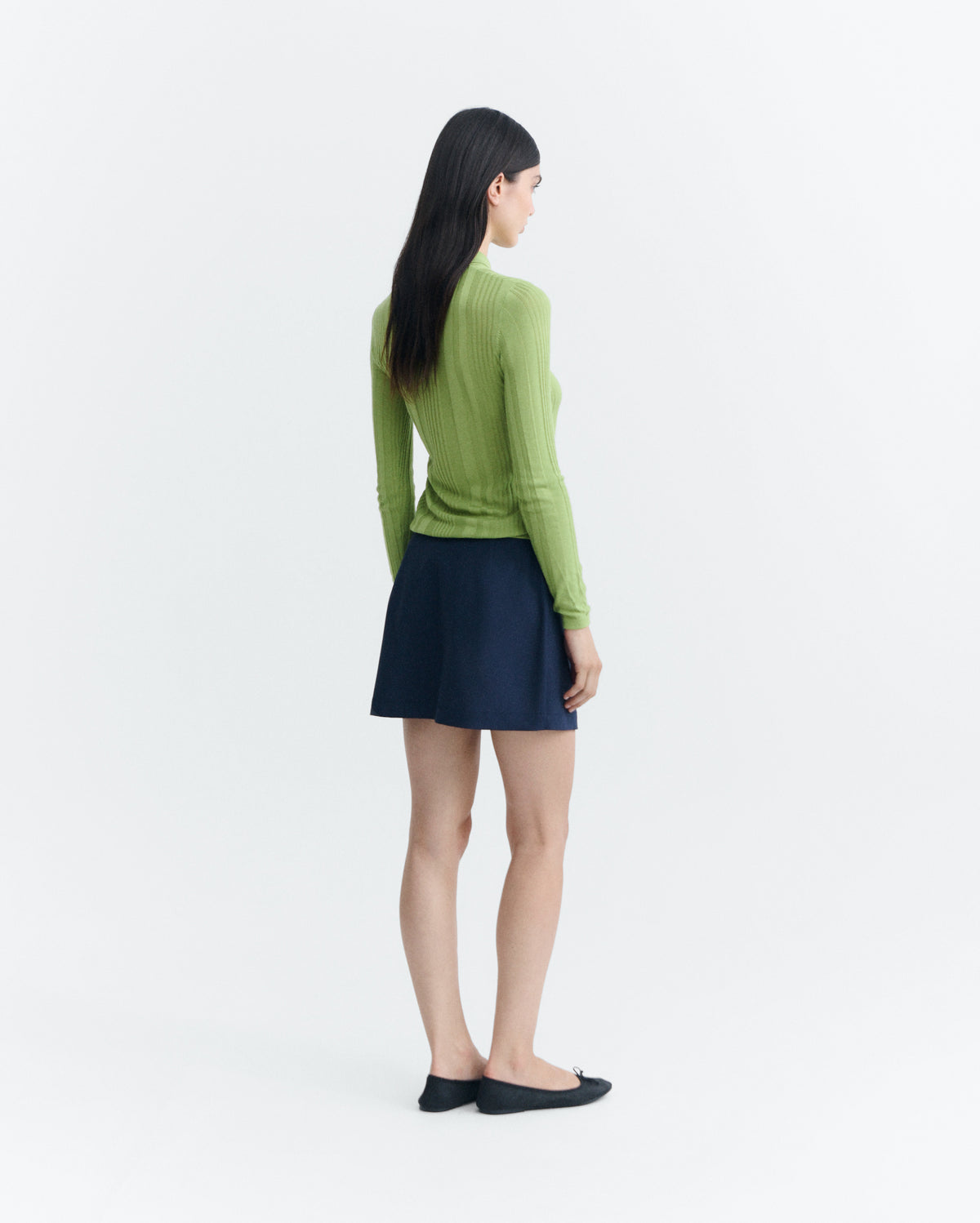 Top punto verde cashmere Dante sostenible - 4