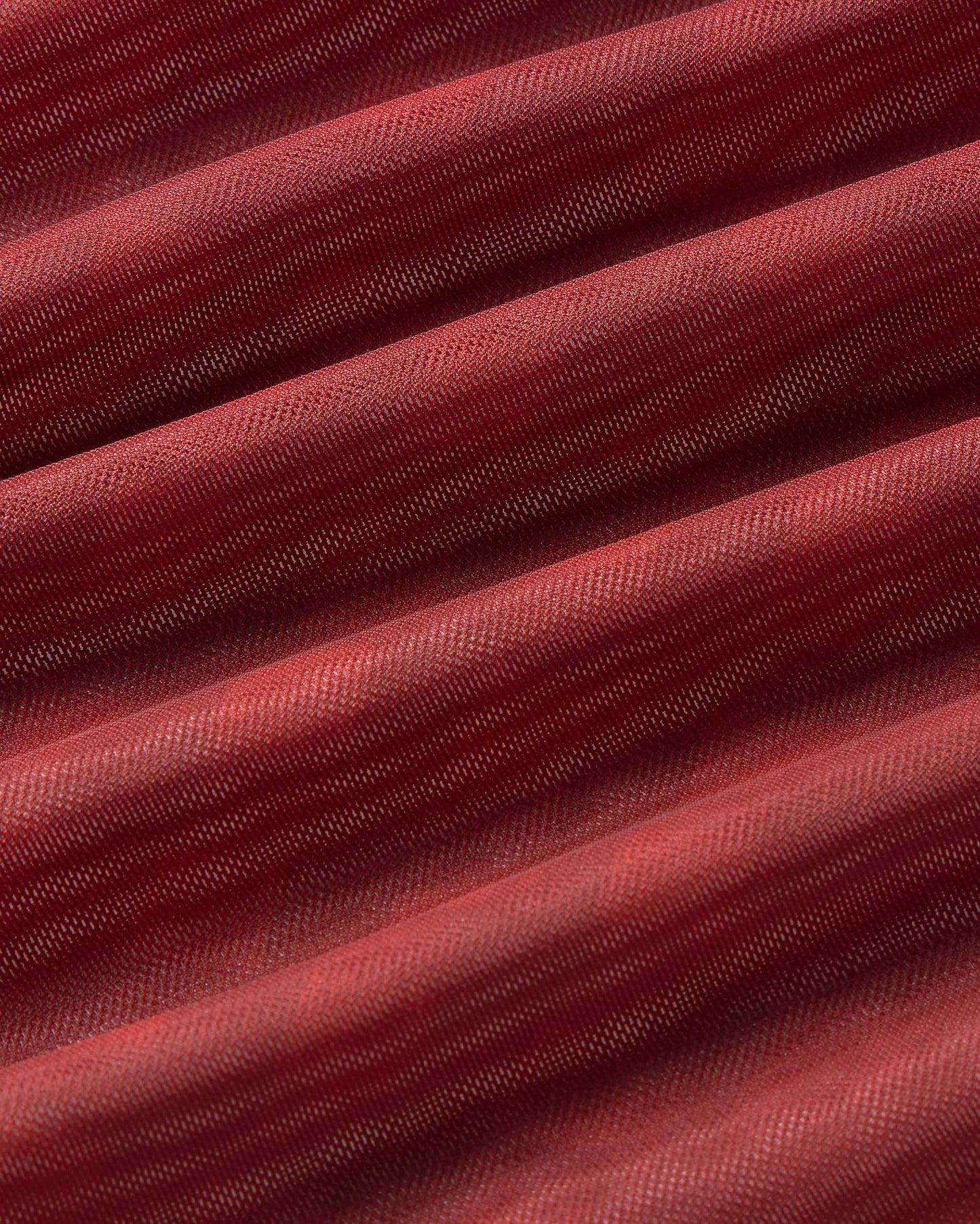 Top rojo transparente Tere sostenible silueta - 2