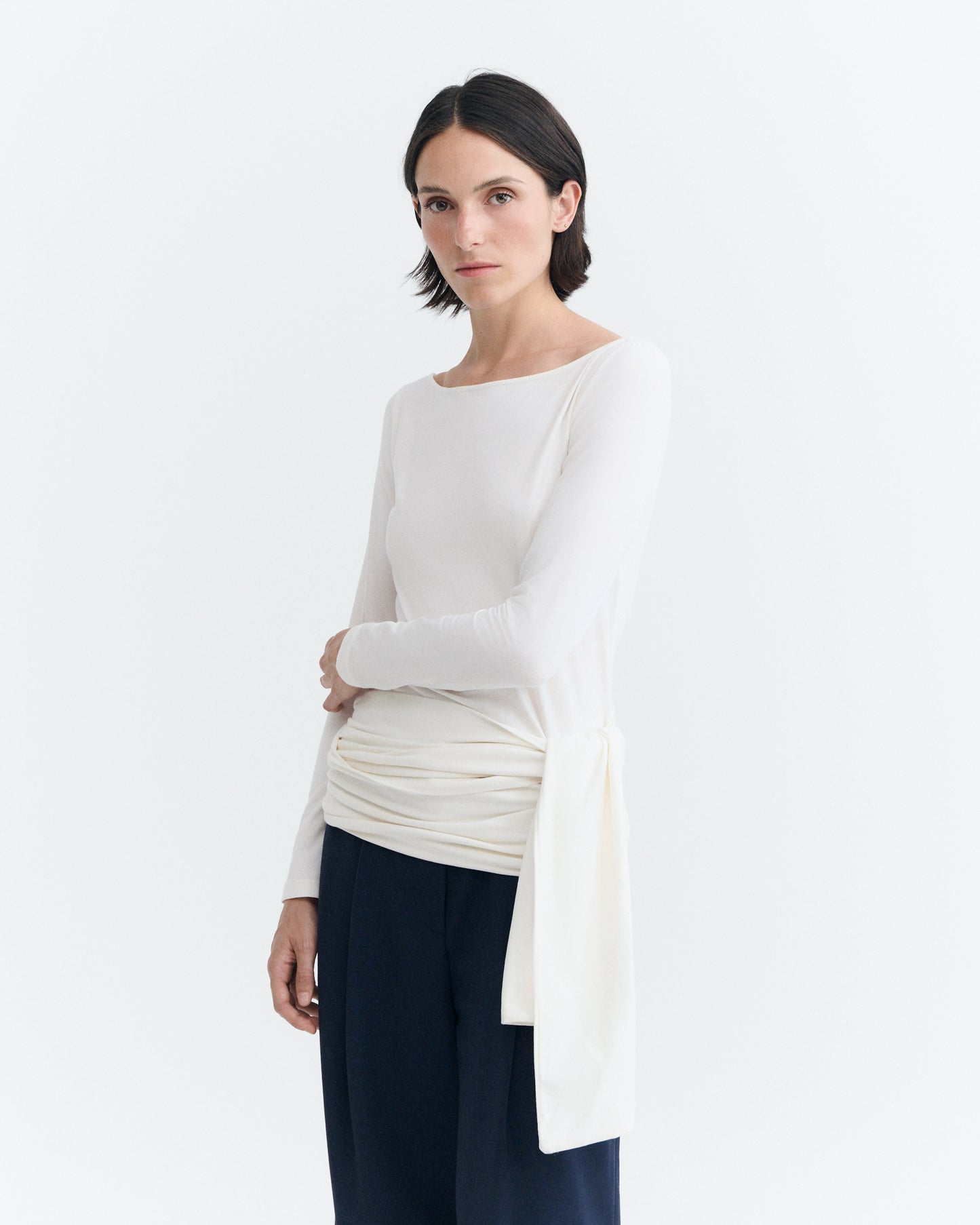 Top blanco Giulia sostenible - 2
