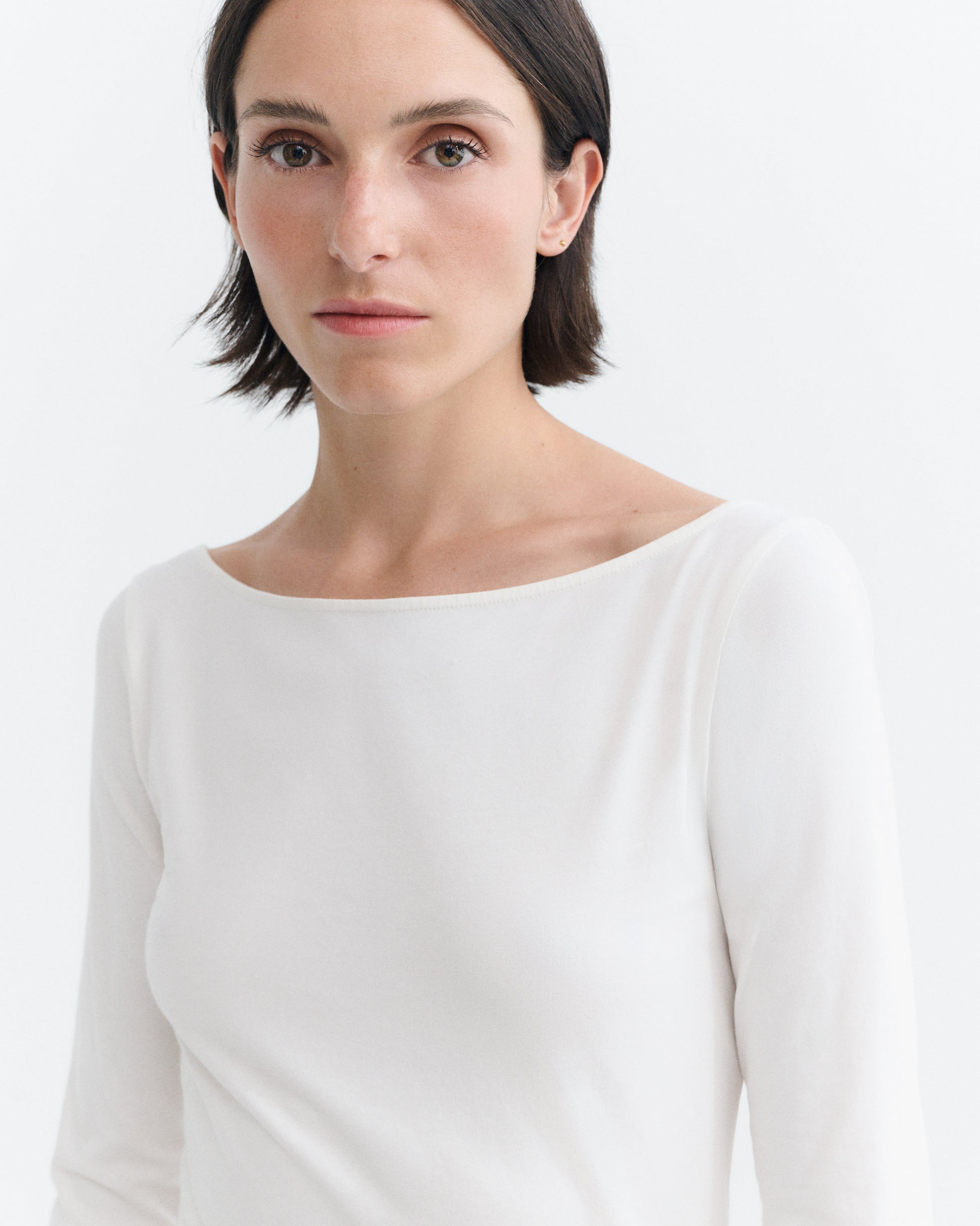 Top blanco Giulia sostenible - 3