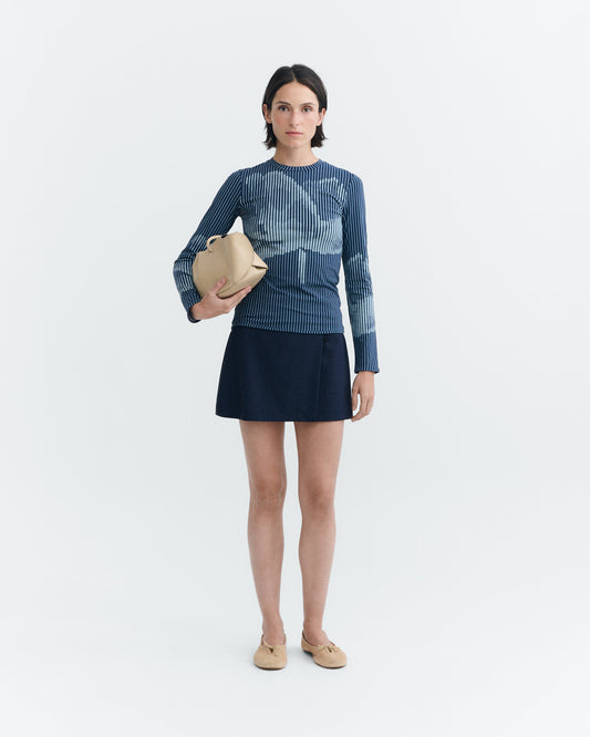Top azul lotus Brisa sostenible - 1
