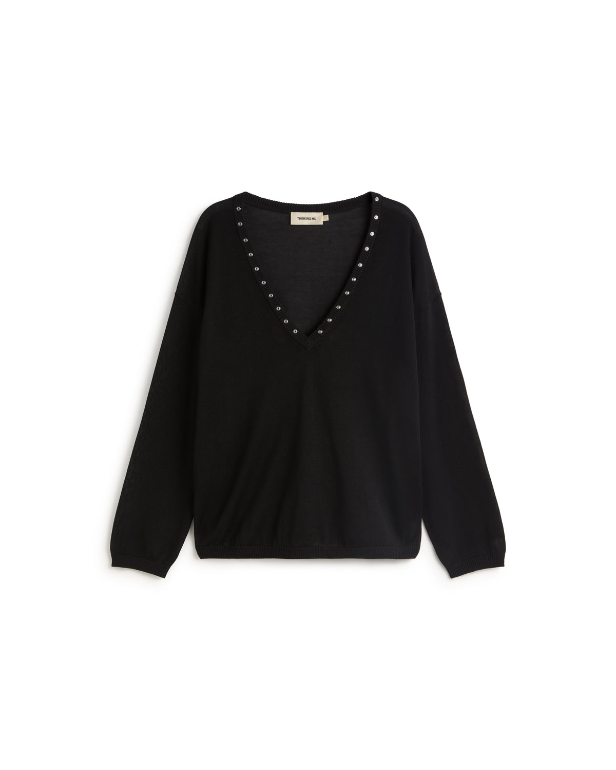 Top oversize punto Nicole sostenible silueta - 1