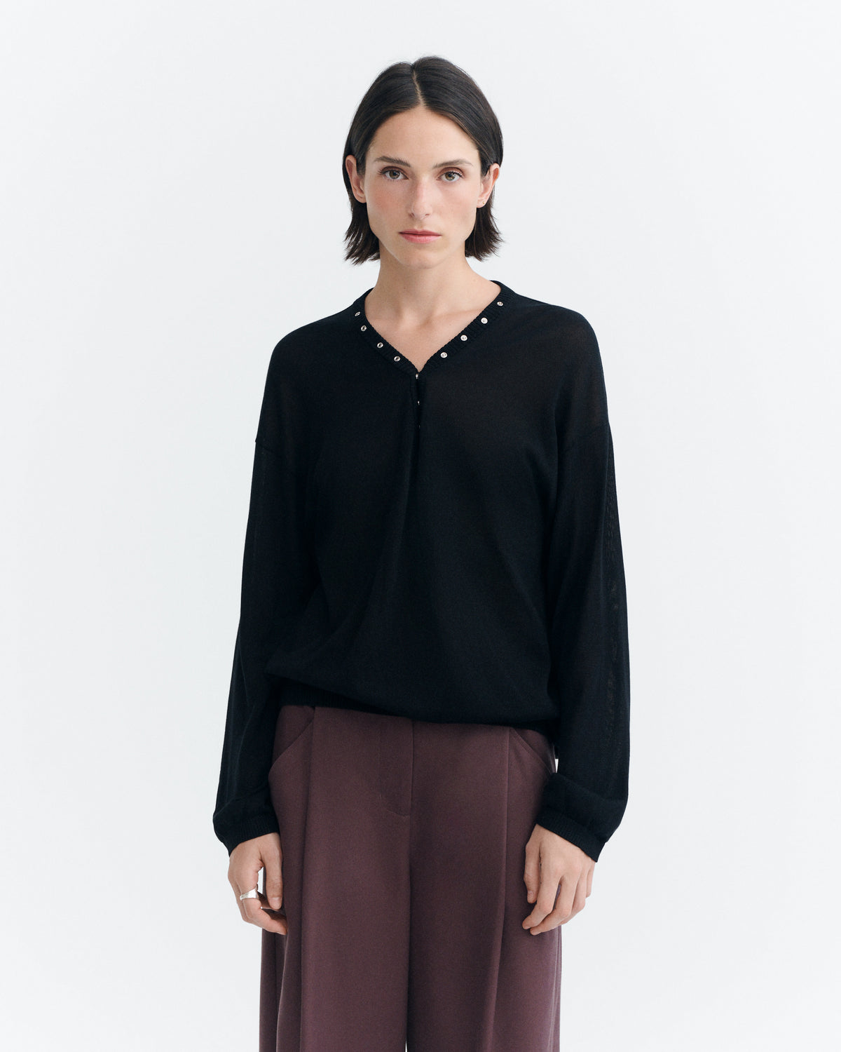 Top oversize punto Nicole sostenible - 2