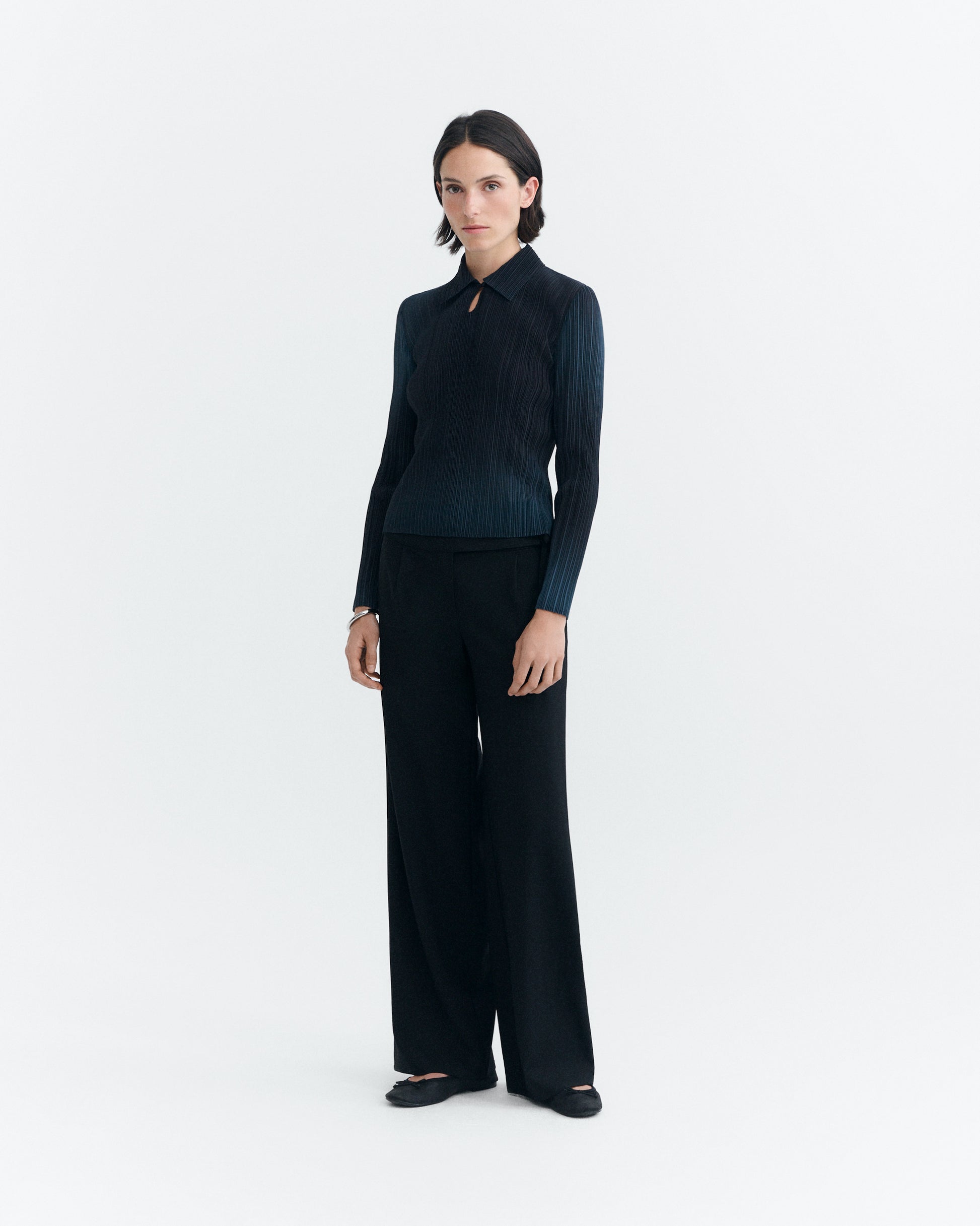 Top plisado whisper Agostina sostenible - 1