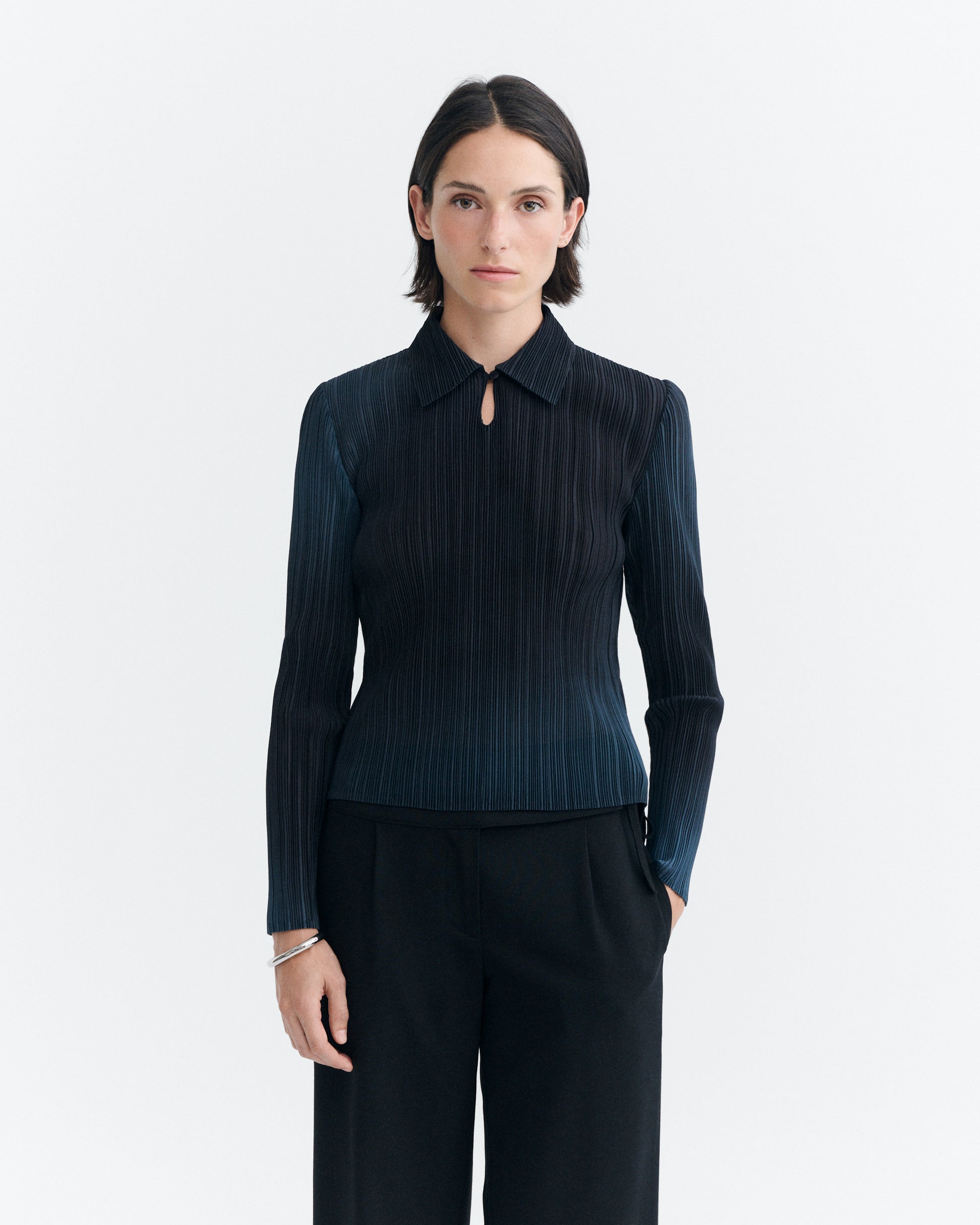 Top plisado whisper Agostina sostenible - 2
