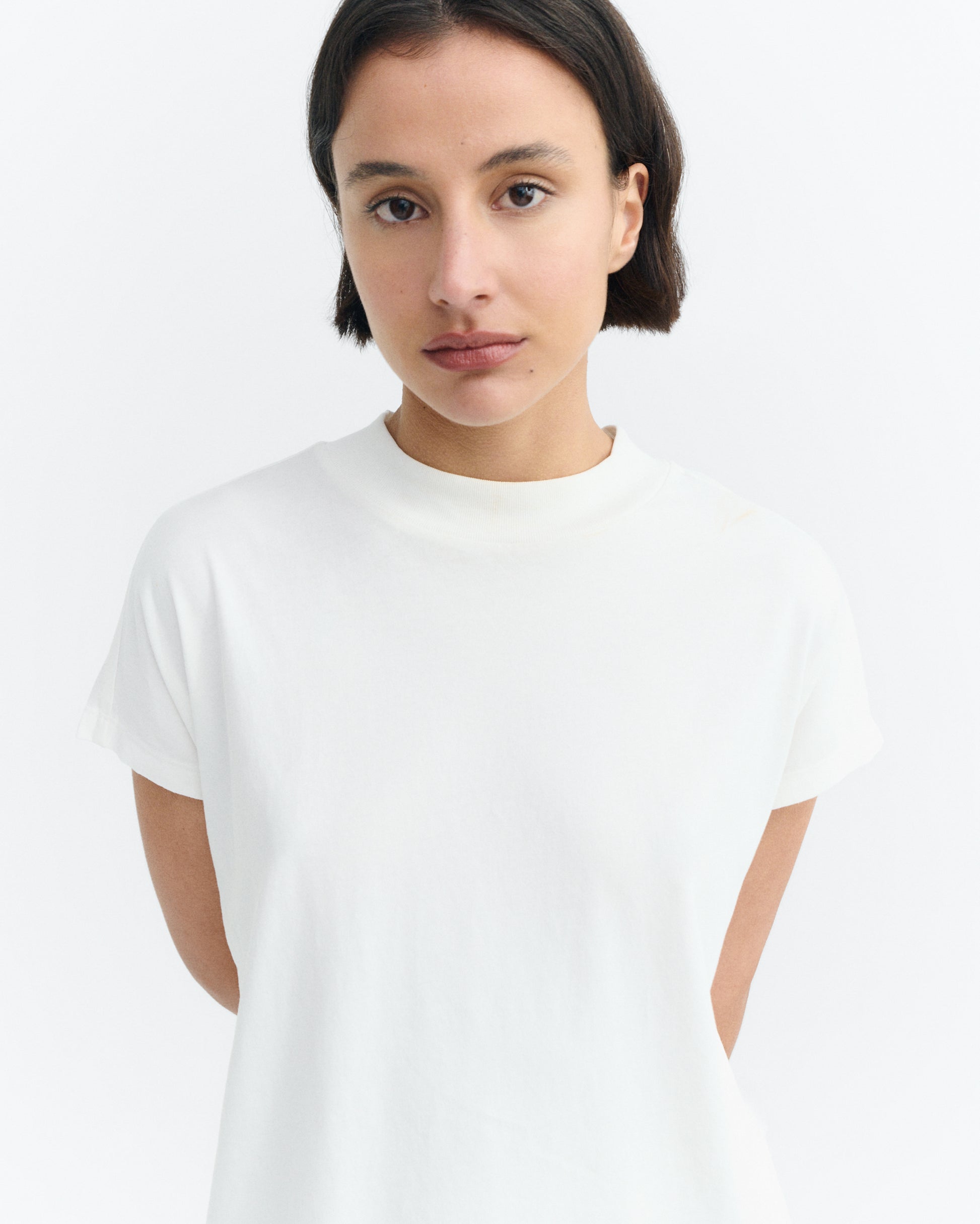 Camiseta básica blanca Volta sostenible - 3