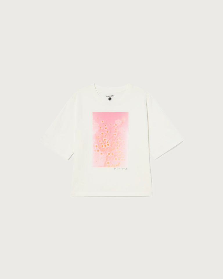 Camiseta daisies sustainable clothing outlet-silueta