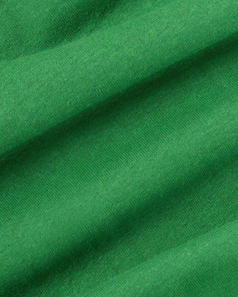 Camiseta gruesa verde hemp Aidin sostenible-5