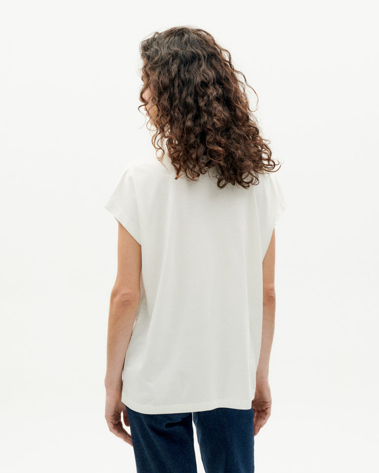 Camiseta blanca love Volta sostenible -4