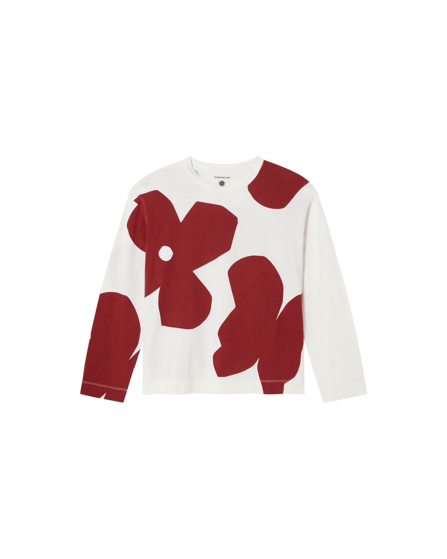 Camiseta flores butterfly Emily sostenible  - silueta