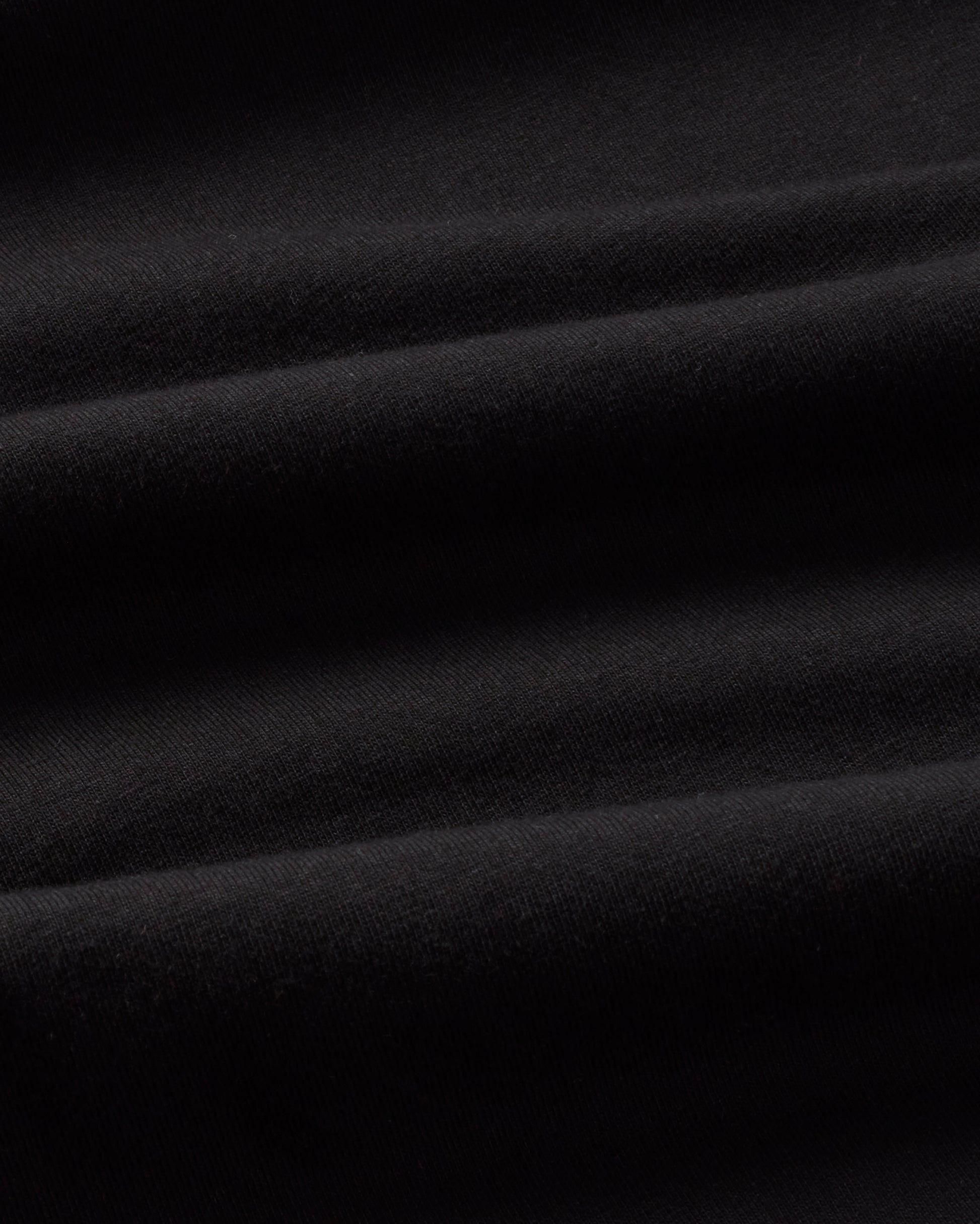 Camiseta negra Ida sostenible  - silueta 2