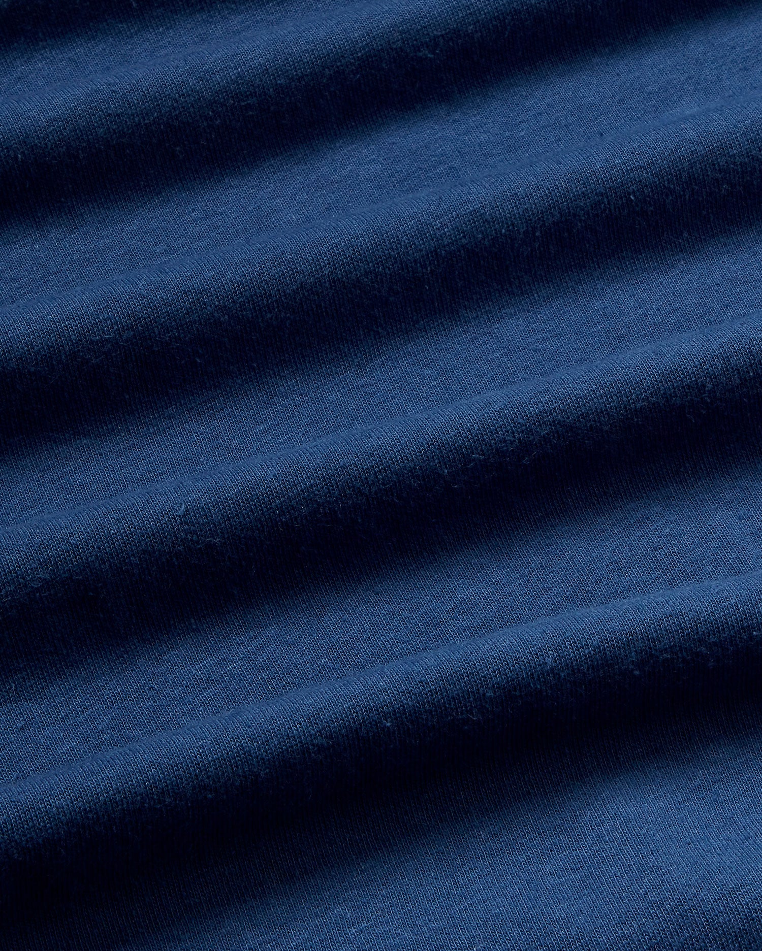 Camiseta gruesa azul hemp Freire sostenible - silueta 2