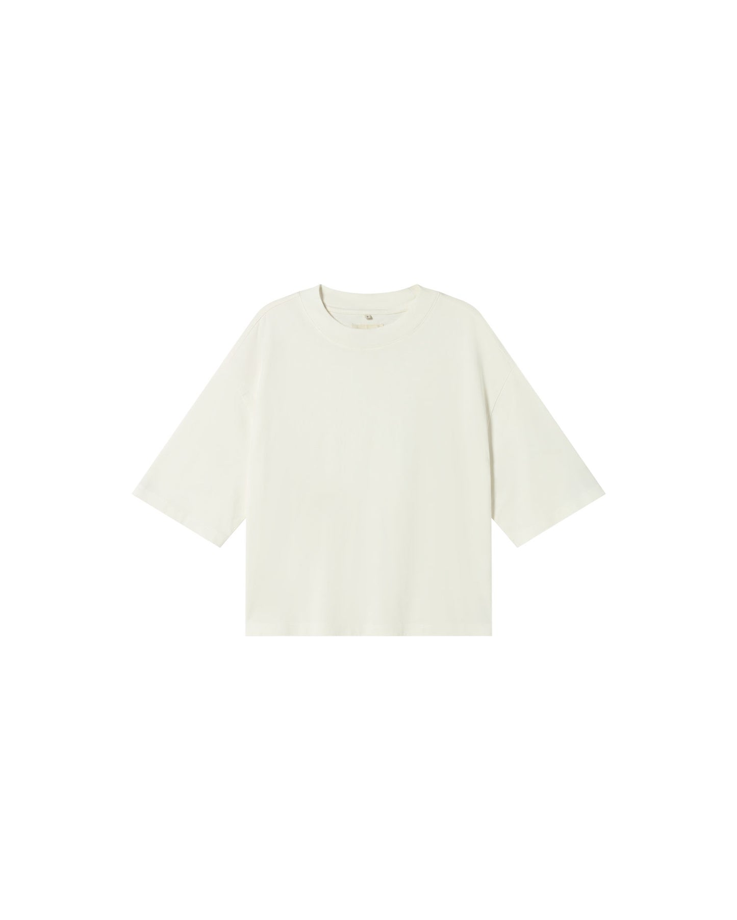 Camiseta blanca Lena sostenible - silueta 1