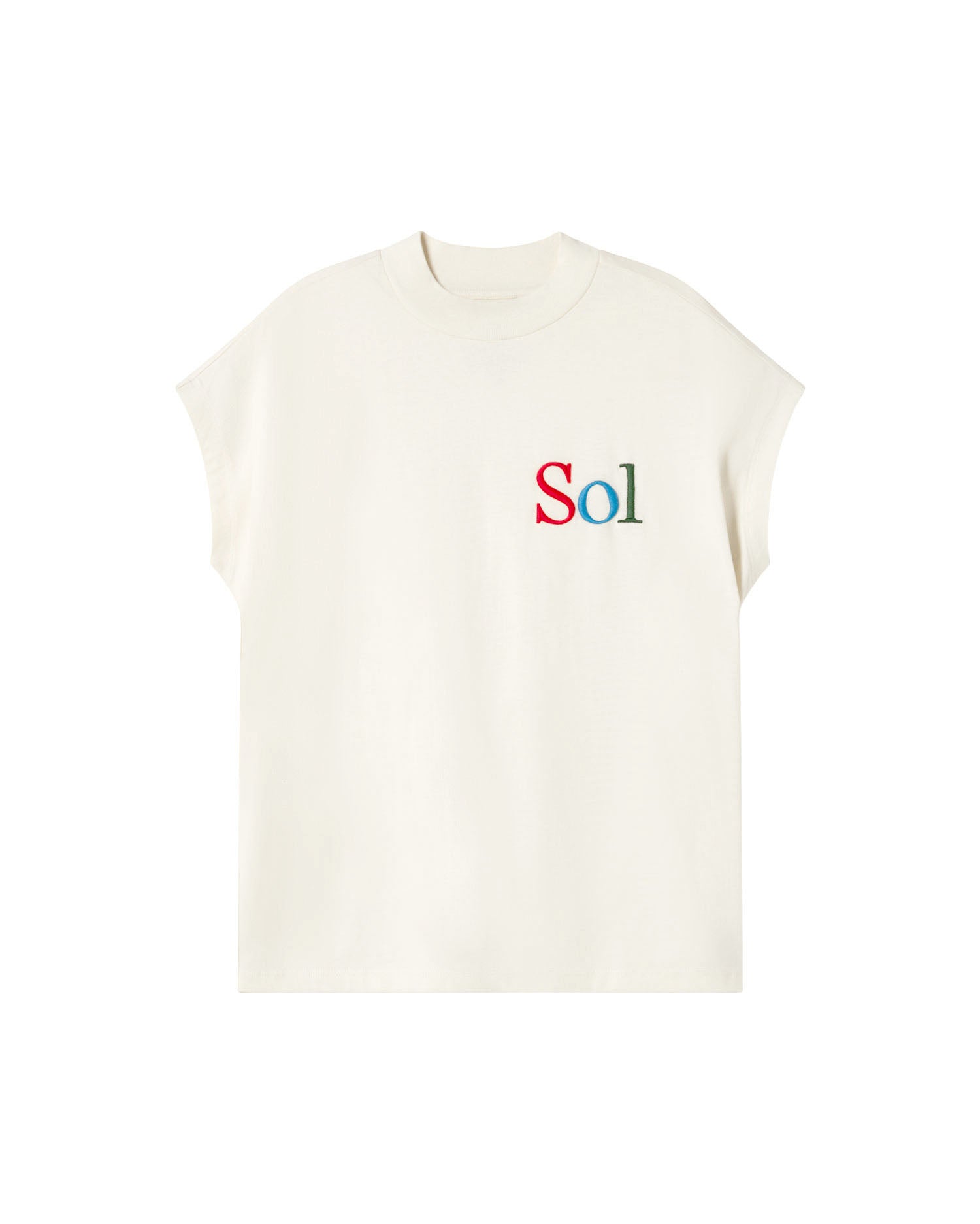 Camiseta blanca sol type Volta sostenible - silueta 1