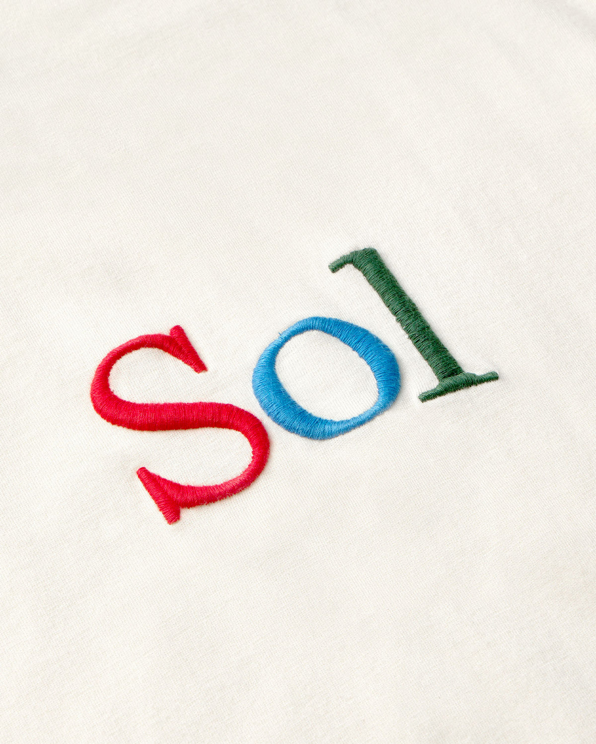 Camiseta blanca sol type Volta sostenible - silueta 2