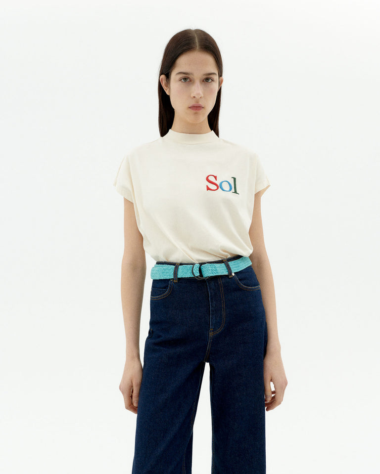 Camiseta blanca sol type Volta sostenible-3